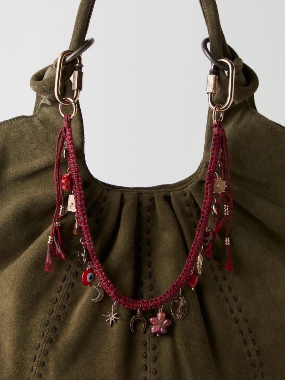 NWOT Free People Friendship Swag Bag Charm